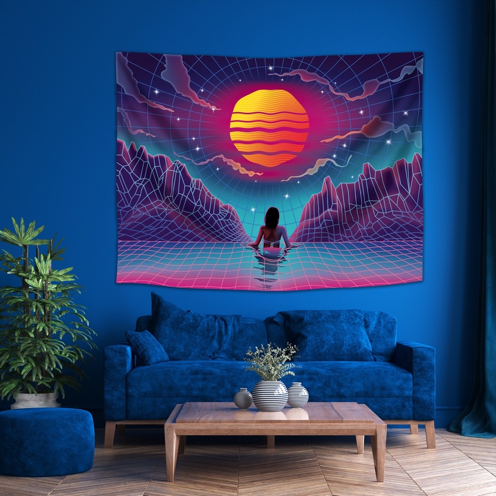 Infinity Bay Tapestry - Picture 2 of 4